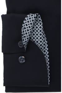 OLYMP Luxor Modern Fit Hemd marine, Einfarbig