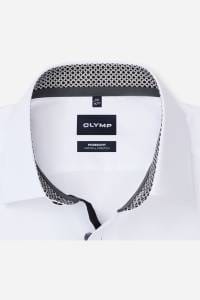 OLYMP Luxor Modern Fit Hemd weiss, Einfarbig