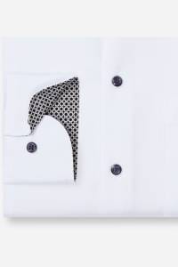 OLYMP Luxor Modern Fit Hemd weiss, Einfarbig