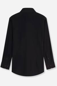 OLYMP Luxor Modern Fit Hemd schwarz, Einfarbig