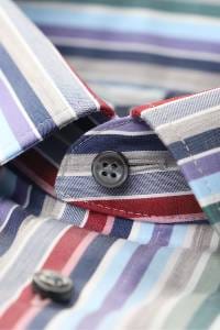OLYMP Luxor Modern Fit Hemd marine, Gestreift