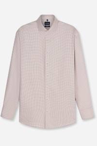 OLYMP Luxor Modern Fit Hemd nougat, Faux-uni