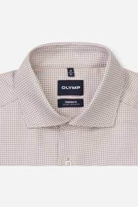 OLYMP Luxor Modern Fit Hemd nougat, Faux-uni