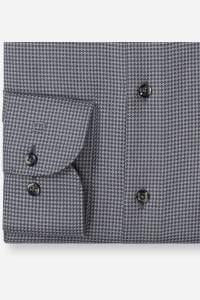 OLYMP Luxor Modern Fit Hemd anthrazit, Faux-uni