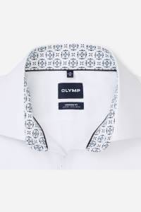 OLYMP Luxor Modern Fit Hemd weiss, Faux-uni