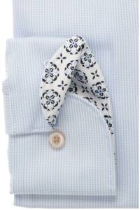 OLYMP Luxor Modern Fit Hemd bleu, Faux-uni