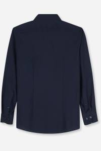 OLYMP Luxor Modern Fit Hemd marine, Faux-uni