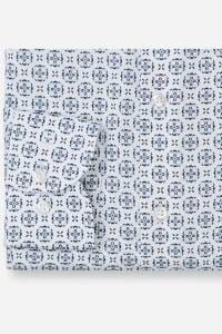 OLYMP Luxor Modern Fit Hemd weiss, Bedruckt