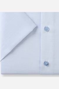 OLYMP Luxor Modern Fit Hemd rauchblau, Einfarbig
