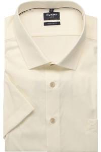 OLYMP Luxor Modern Fit Hemd hellbeige, Einfarbig