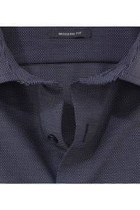 OLYMP Luxor Modern Fit Hemd marine, Faux-uni