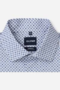 OLYMP Luxor Modern Fit Hemd weiss, Bedruckt
