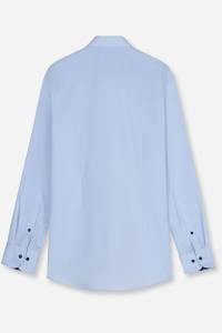 OLYMP Luxor Modern Fit Hemd hellblau, Einfarbig