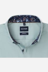 OLYMP Luxor Modern Fit Hemd grün, Einfarbig