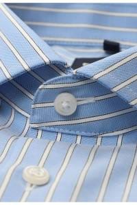 OLYMP Luxor Modern Fit Hemd bleu, Gestreift