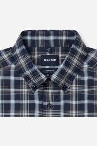OLYMP Luxor Modern Fit Hemd marine, Kariert