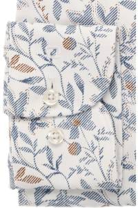 OLYMP Luxor Performance Climate Control Modern Fit Hemd weiss, Blumen