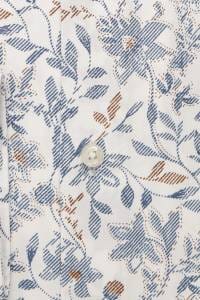 OLYMP Luxor Performance Climate Control Modern Fit Hemd weiss, Blumen