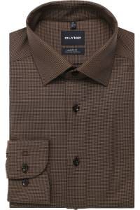 OLYMP Luxor Performance Climate Control Modern Fit Hemd nougat, Faux-uni