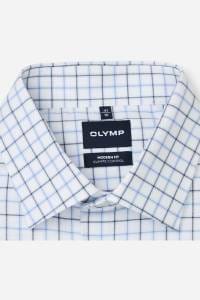 OLYMP Luxor Performance Climate Control Modern Fit Hemd bleu, Kariert