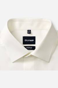 OLYMP Luxor Modern Fit Cover Shirt Hemd ecru, Einfarbig