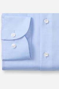 OLYMP Luxor Modern Fit Cover Shirt Hemd bleu, Einfarbig