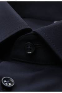OLYMP Luxor Modern Fit Cover Shirt Hemd marine, Einfarbig