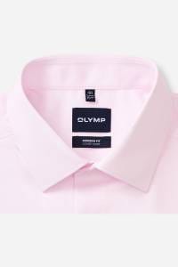 OLYMP Luxor Modern Fit Cover Shirt Hemd hellrose, Einfarbig