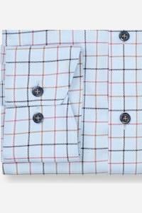 OLYMP Luxor Comfort Fit Big & Tall Hemd blau, Kariert