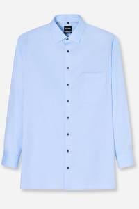 OLYMP Luxor Comfort Fit Big & Tall Hemd bleu, Faux-uni