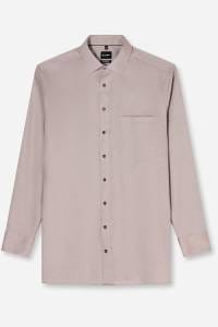OLYMP Luxor Comfort Fit Big & Tall Hemd nougat, Faux-uni