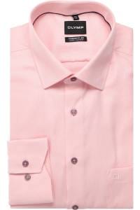 OLYMP Luxor Comfort Fit Big & Tall Hemd pink, Einfarbig