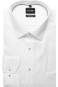 OLYMP Luxor Comfort Fit Big & Tall Hemd weiss, Faux-uni