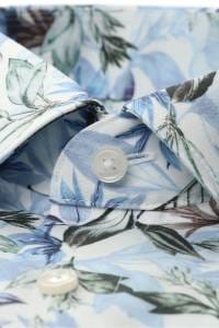OLYMP Luxor Comfort Fit Big & Tall Hemd blau, Bedruckt