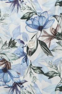 OLYMP Luxor Comfort Fit Big & Tall Hemd blau, Bedruckt