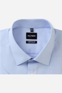 OLYMP Luxor Comfort Fit Big & Tall Hemd bleu, Einfarbig