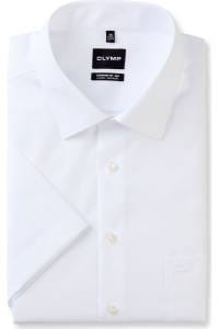 OLYMP Luxor Comfort Fit Big & Tall Hemd weiss, Einfarbig