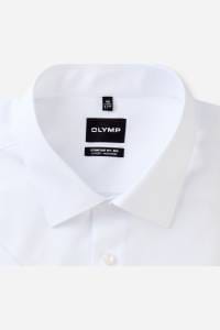 OLYMP Luxor Comfort Fit Big & Tall Hemd weiss, Einfarbig