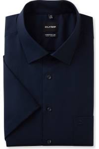 OLYMP Luxor Comfort Fit Big & Tall Hemd kobalt, Einfarbig