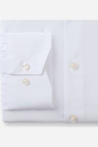 OLYMP Luxor Comfort Fit Big & Tall Hemd weiss, Einfarbig