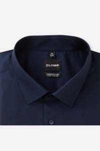 OLYMP Luxor Comfort Fit Big & Tall Hemd kobalt, Einfarbig