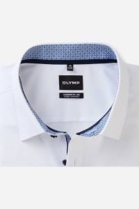 OLYMP Luxor Comfort Fit Big & Tall Hemd weiss, Einfarbig