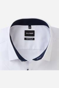 OLYMP Luxor Comfort Fit Big & Tall Hemd weiss, Einfarbig