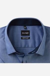 OLYMP Luxor Comfort Fit Big & Tall Hemd marine, Faux-uni
