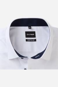 OLYMP Luxor Comfort Fit Big & Tall Hemd weiss, Strukturiert
