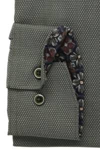OLYMP Luxor Comfort Fit Big & Tall Hemd graugrün, Faux-uni
