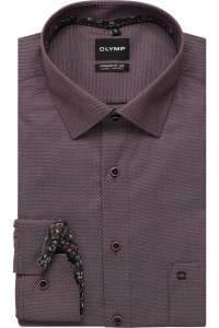 OLYMP Luxor Comfort Fit Big & Tall Hemd violett, Faux-uni