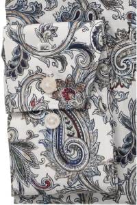 OLYMP Luxor Comfort Fit Big & Tall Hemd weiss, Bedruckt