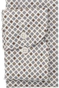 OLYMP Luxor Comfort Fit Big & Tall Hemd silbergrau, Bedruckt