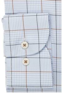 OLYMP Luxor Comfort Fit Big & Tall Hemd bleu, Kariert